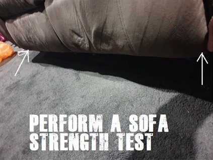How To Test The Strength Of The Sofa