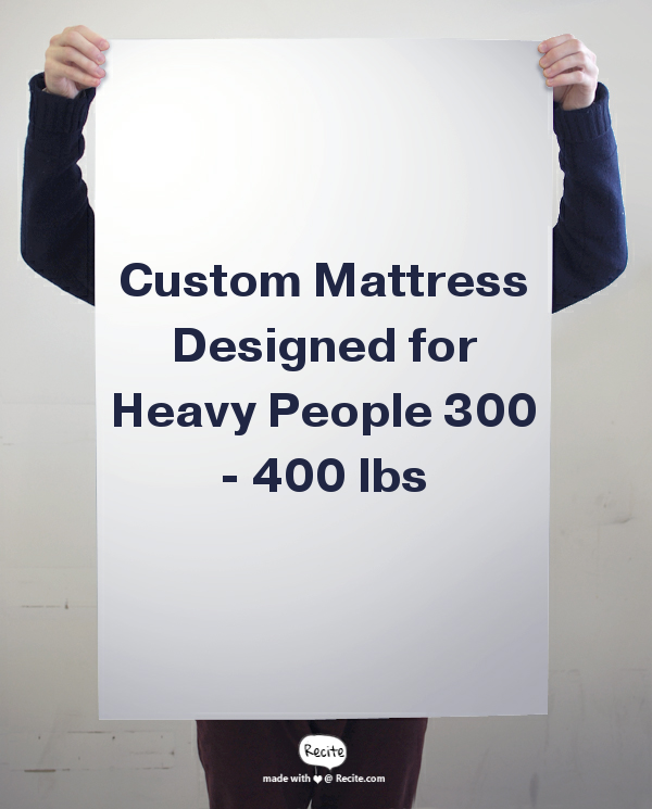 Mattress For 300 To 400 Pound People