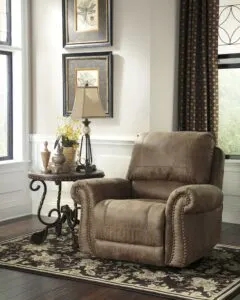 Extra Wide Recliner Chair Tallow