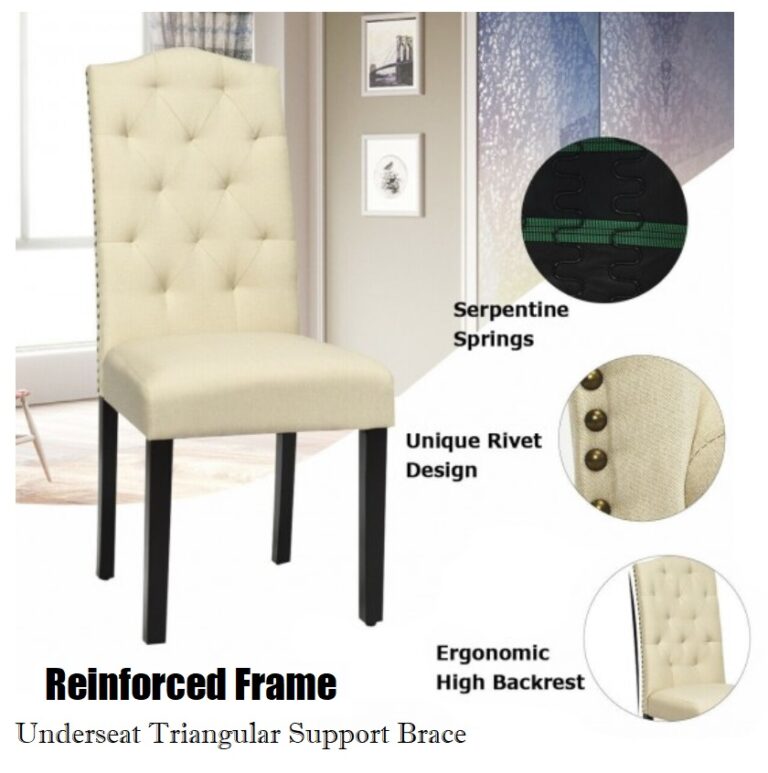 Dining & Kitchen Chairs For Heavy People [Up To 1000LB] For Big