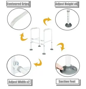 Bariatric Toilet Frame 450 LB