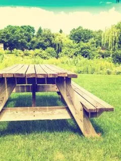 Picnic Table Set For Heavy People